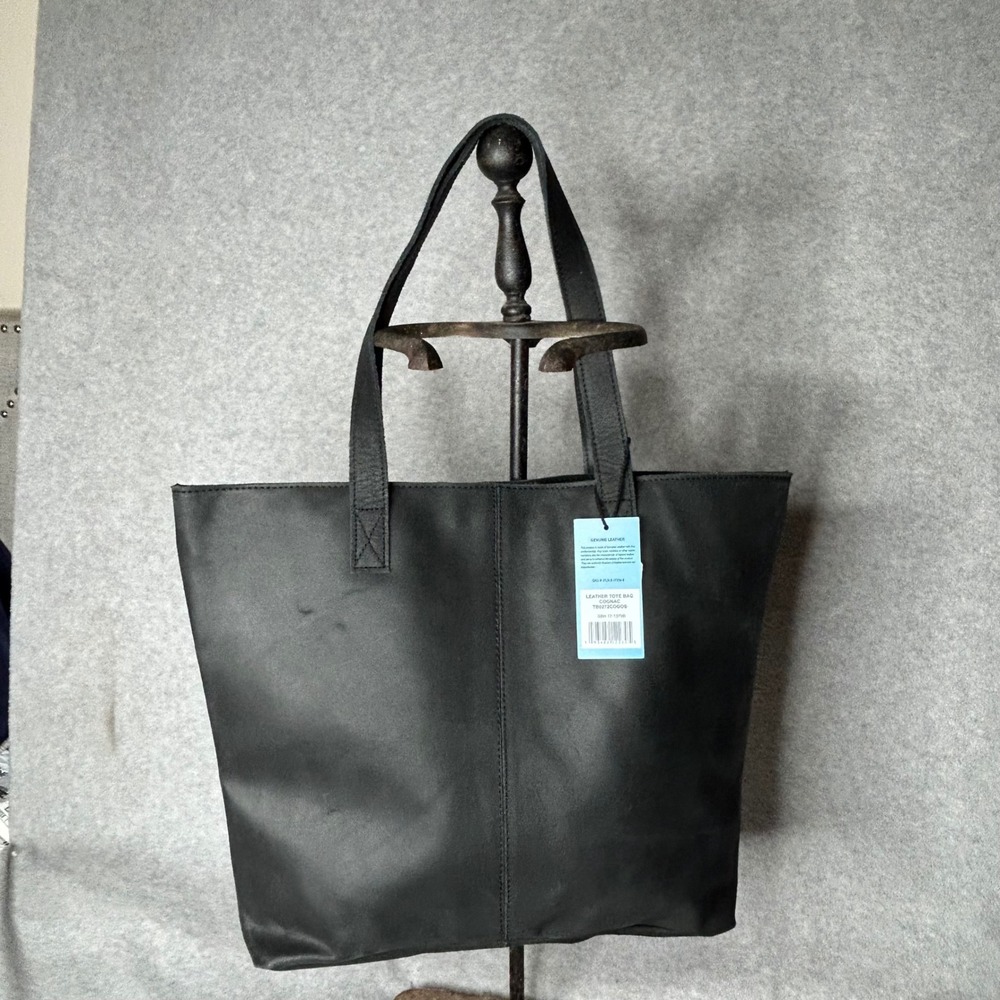 New Leather Tote Bag Large Work Travel Shoulder Bag Everyday Carryall‎ Purse